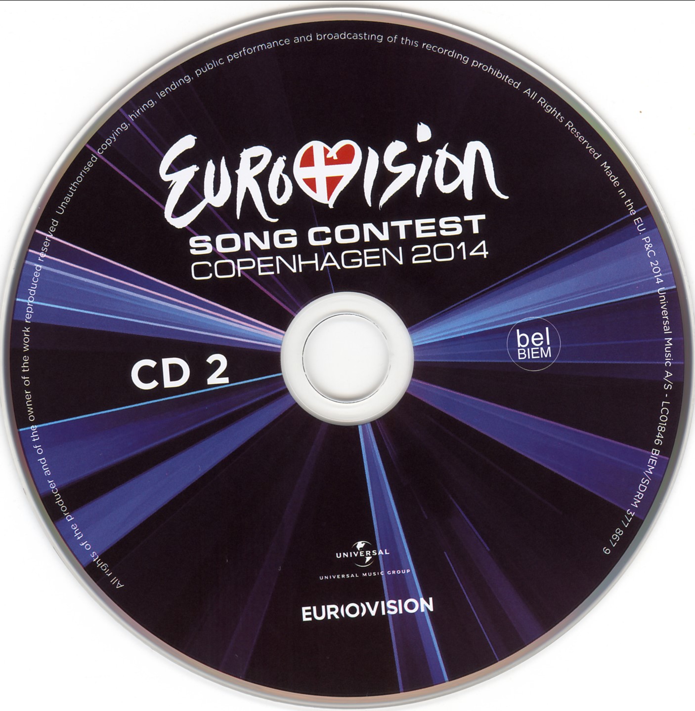 Eurovision Song Contest 2014; Copenhagen join Us : CD2